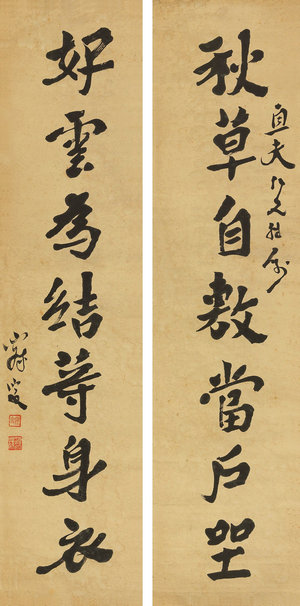 Art microspray Shen Zengplant Line 7 words 30x61 cm