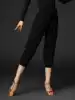 Dynasty Latin dance dress female adult new high waist modern dance pants Harem pants practice suit Latin dance pants wide leg pants