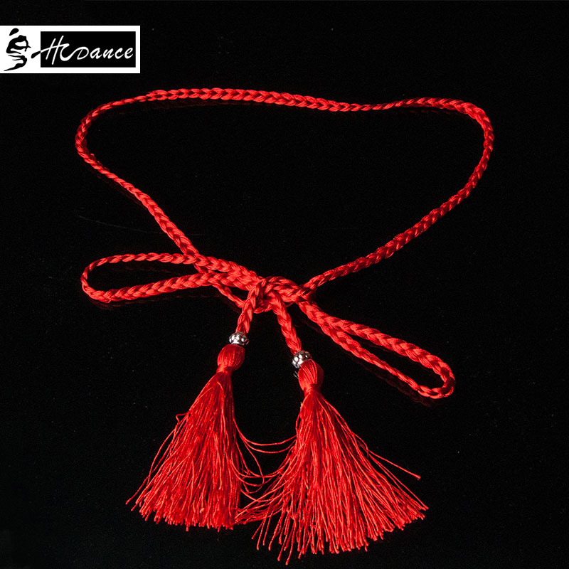 HCdance Latin dance clothing professional accessories new dance practice performance waist rope modern belt A04