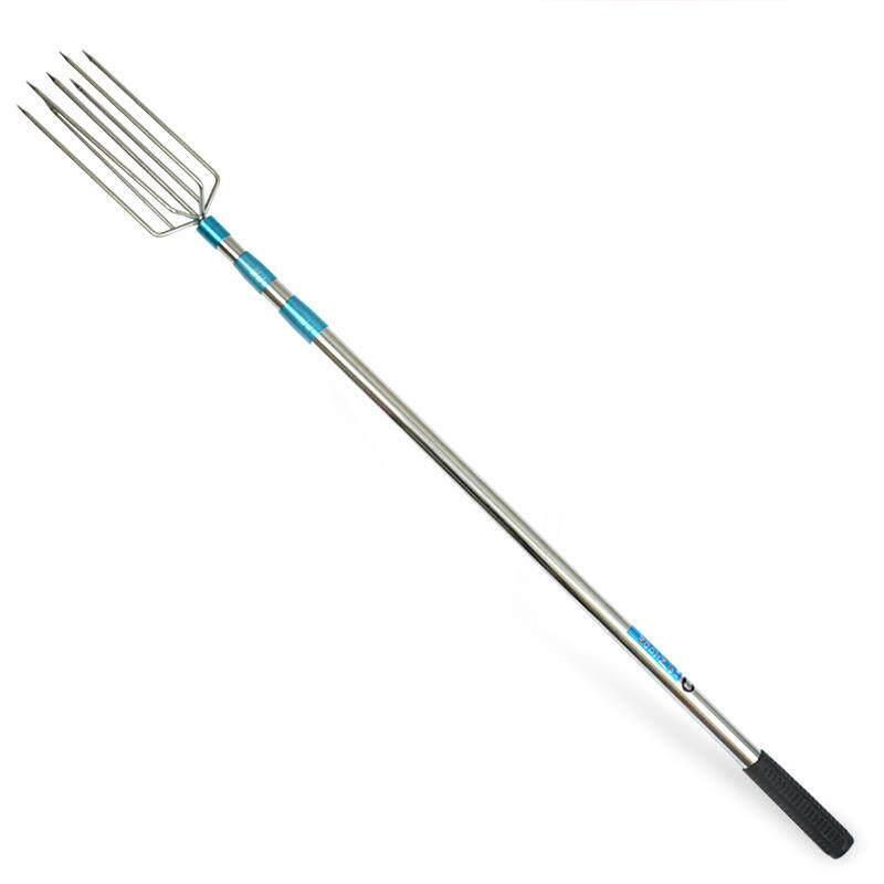 Water-grass sickle wild fishing with knife cut grass knife agricultural hook Outdoor fishing with barb fish fork head hitch fishing gear