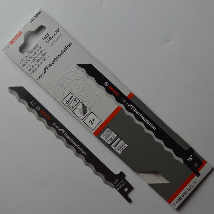 150mm soft material cutting smooth saber reciprocating saw blade