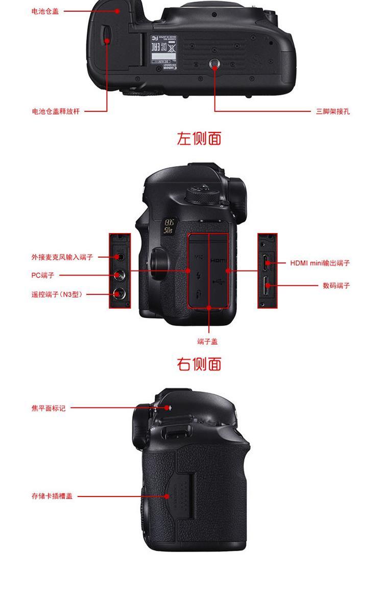 Ống kính kit đơn thân Canon / Canon EOS-5DS Máy ảnh DSLR kỹ thuật số Canon 5D4 1DX2 hoàn toàn mới - SLR kỹ thuật số chuyên nghiệp máy ảnh cơ giá rẻ