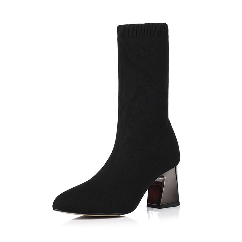 Bottes mi-saison femme OTHER   en Caoutchouc - Ref 3250014 Image 5