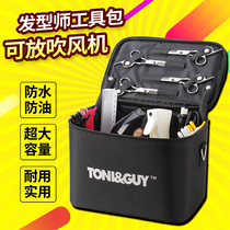 Barbershop portable zipper hair toolbox for hairdressers special new multi-functional large capacity crossbody scissors bag