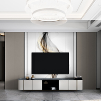 Bamboo fiber wall panel custom modern simple light luxury gusset decoration bedroom sofa living room TV background wall