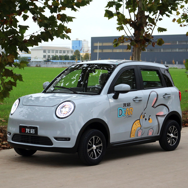 2025 новый электрический четырехколесный самокат ladies small new energy бытовой масляно-электрический двойного назначения, полностью закрытый электрический седан