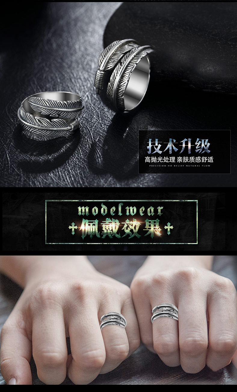 Bague mixte      en Argenterie - Ref 3087462 Image 13