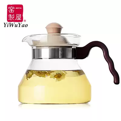 Yiyu kiln Heat-resistant glass straight fire pot Gas stove pot Tea pot Cold water pot Kettle Cold water pot