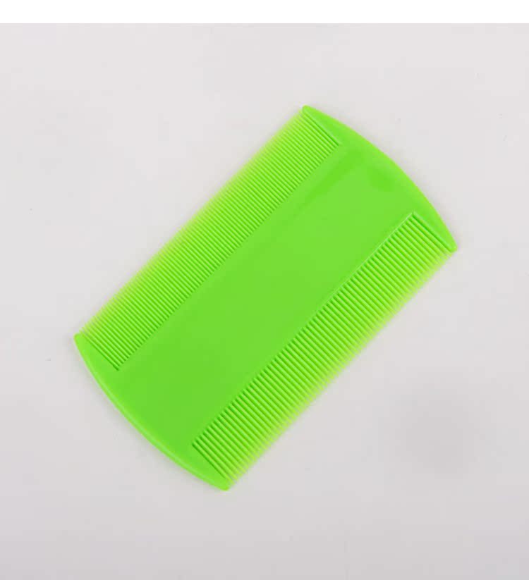 Vật nuôi Z Vật nuôi bằng nhựa bọ chét hai mặt Lược chải lược Nhíp lược 8,7 * 5.1cm - Thuốc diệt côn trùng bình xịt côn trùng loại nào tốt