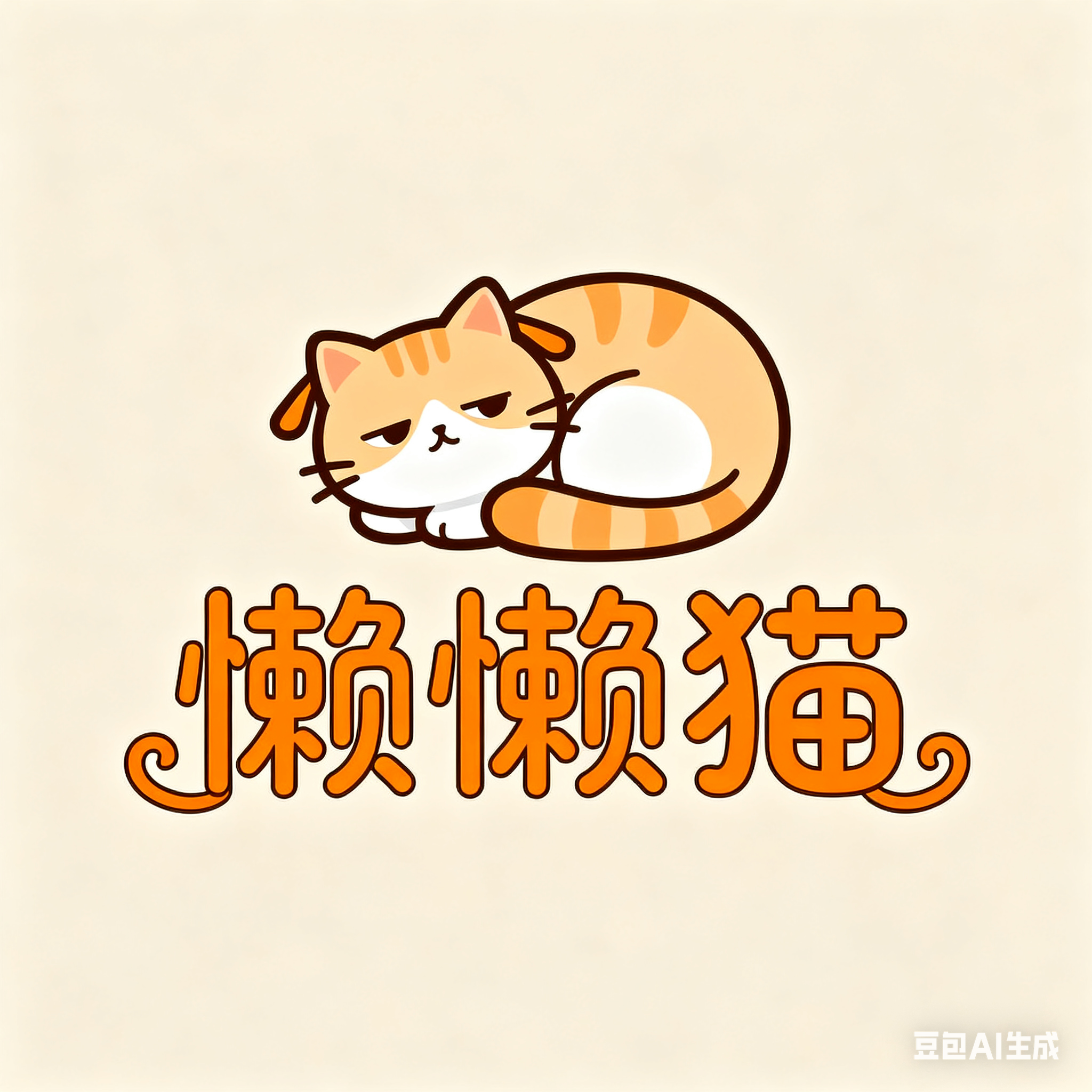 懒懒猫礼品的LOGO