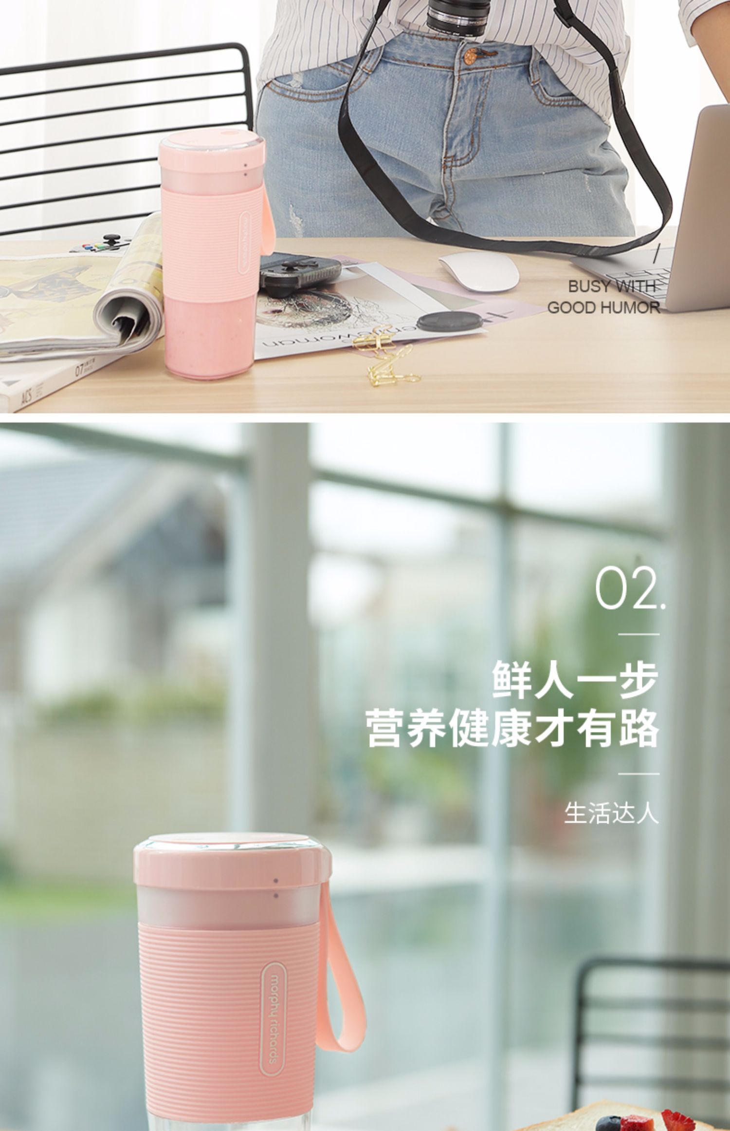 máy xay kinosun x2000 Máy ép trái cây cầm tay nhỏ Mo Fei MR9600 của Anh - Máy ép trái cây máy ép trái cây philip