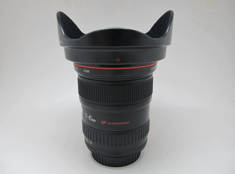 Canon 17-40mm f 4L hình tròn góc siêu rộng sử dụng ống kính máy ảnh DSLR 16-35mm 24-105mm ống kính