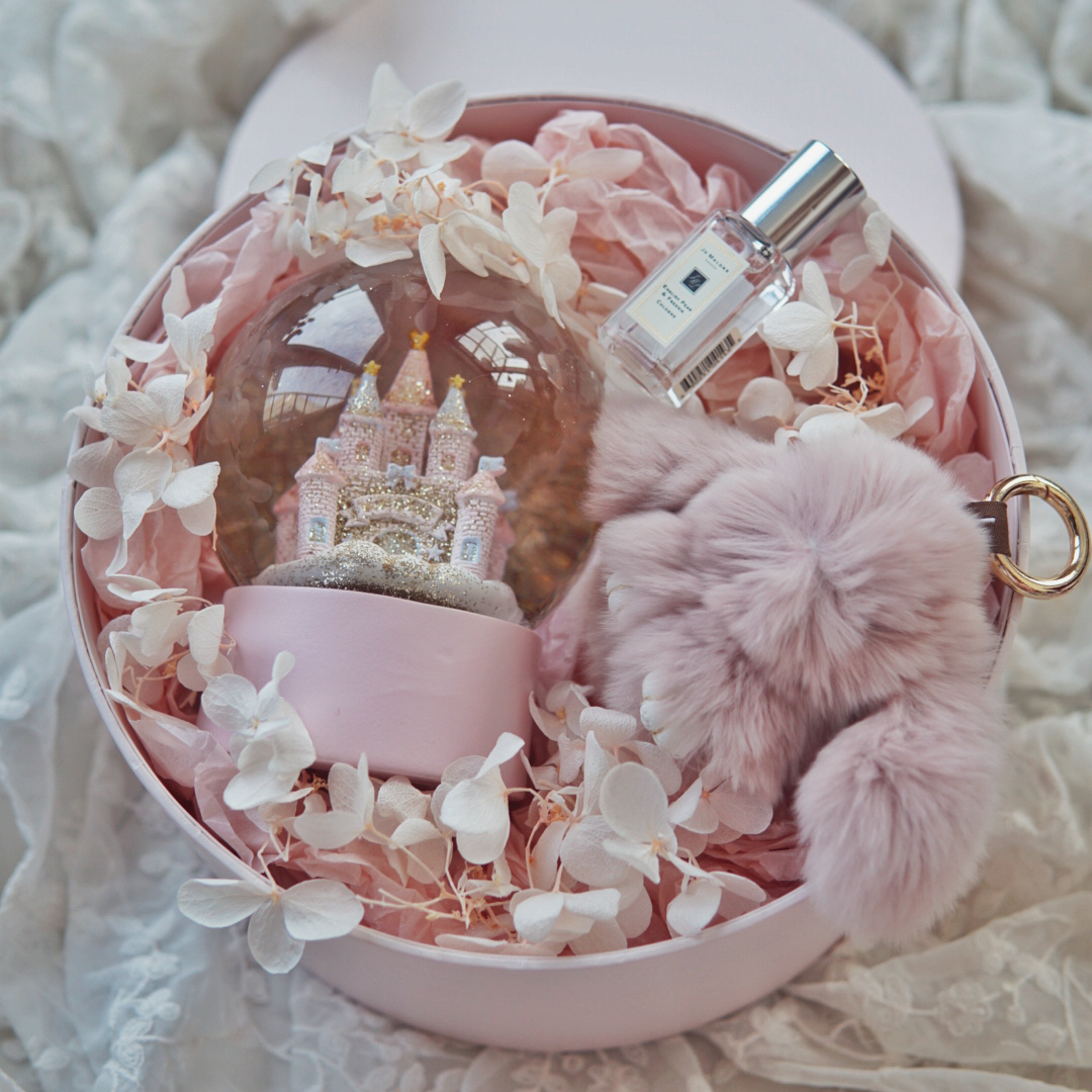 The twilight crystal ball L' Ossudan fragrant lavender wedding bridesmaid wedding bridesmaid gift girl Christmas bestie birthday present-Taobao