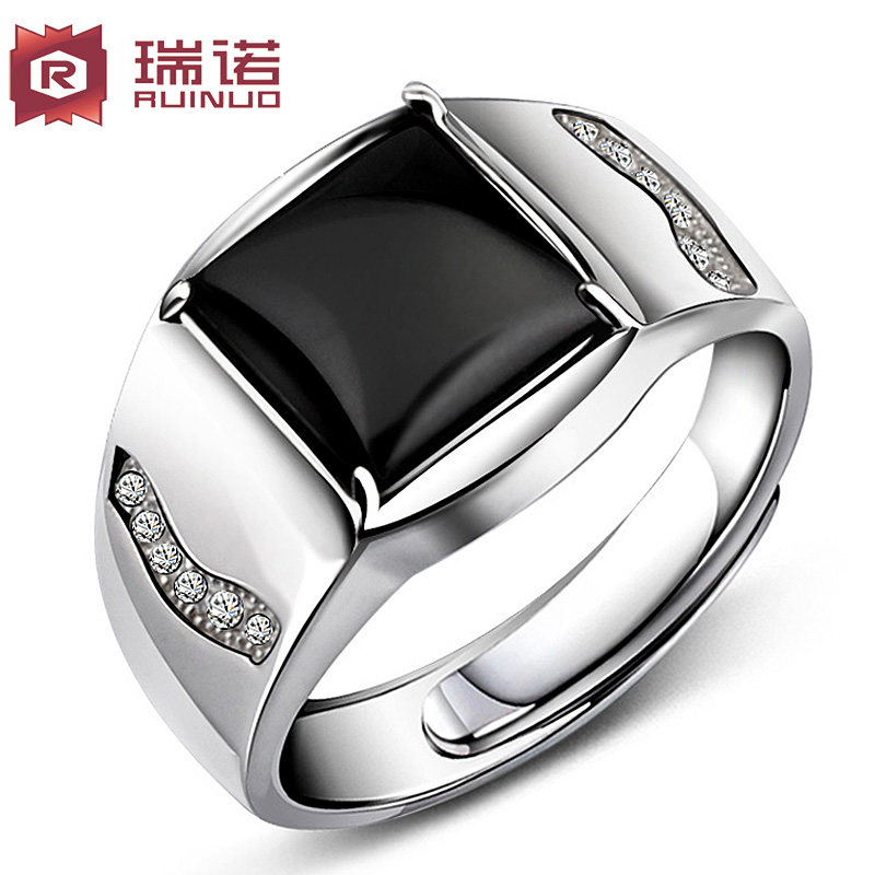 Bague homme en Argenterie - Ref 3086785 Image 1