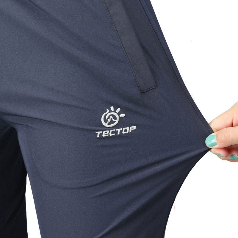 tecto explore outdoor speed dry pants for men and women Summer sports breathable loose thin stretch Climbing Trousers
