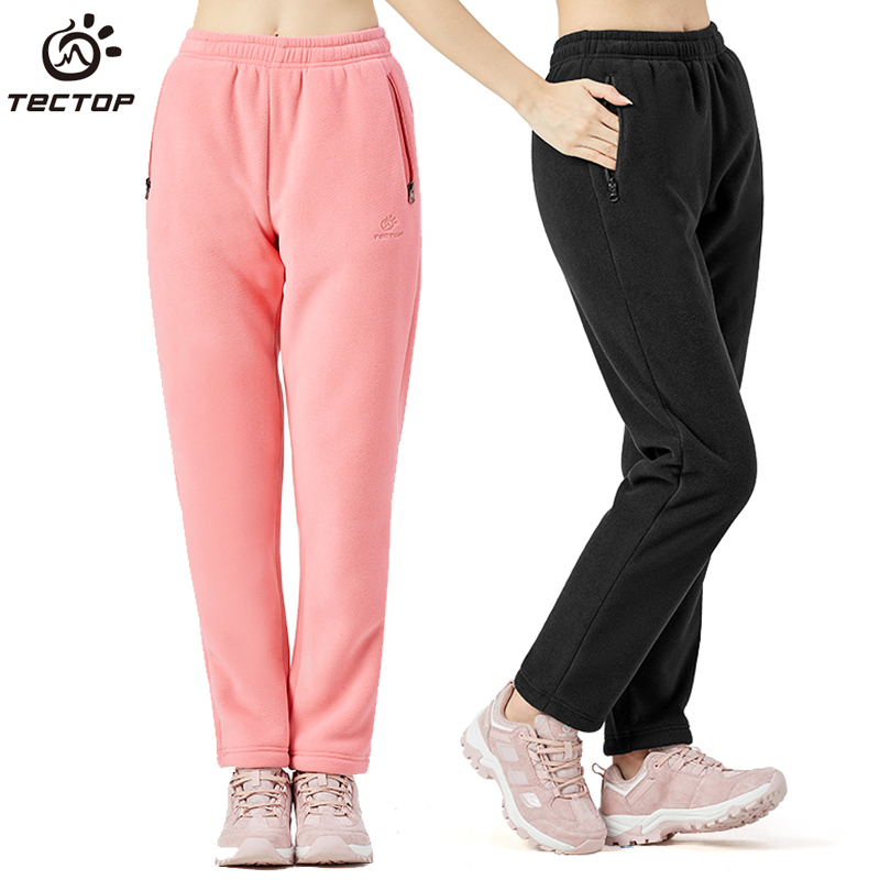 Tango Grip Suede Pants Woman Thickened Rocking Grain Suede Outdoor Warm Flush Trousers Liner Autumn Winter Mountaineering Coral Suede Trousers Male