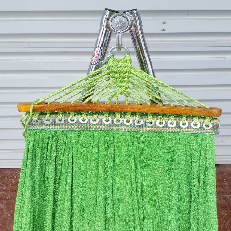 Double - decker nylon rope Vietnam Net Bed Hanging Family outdoor camping travel beach load 200KG