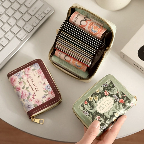 Картхолдер, сумка через плечо, милый маленький антимагнитный кошелек, изысканный стиль