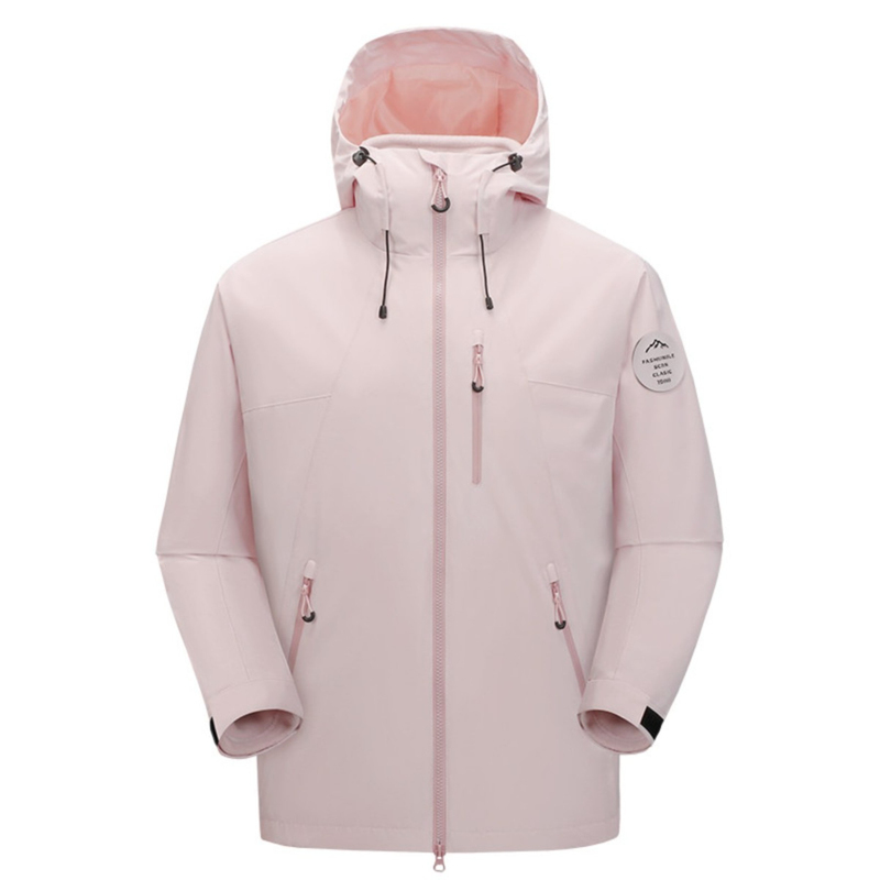Taizhou Sanmen Men's 3-in-1 Jacket, College Style, Fleece-Lined, Thickened, Waterproof, Mountaineering, Skiing, Trendy Taizhou Sanmen Men's 3-in-1 Jacket, College Style, Fleece-Lined, Thickened, Waterproof, Mountaineering, Skiing, Trendy
