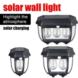 Дорожный индукционный домик на солнечной энергии, водонепроницаемое бра для загородного дома для беседки