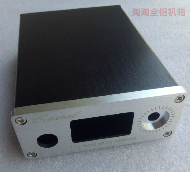 OLED number of shows STM32 abalone T12 single welding table cabbage white welding table iron full aluminum host shell shell
