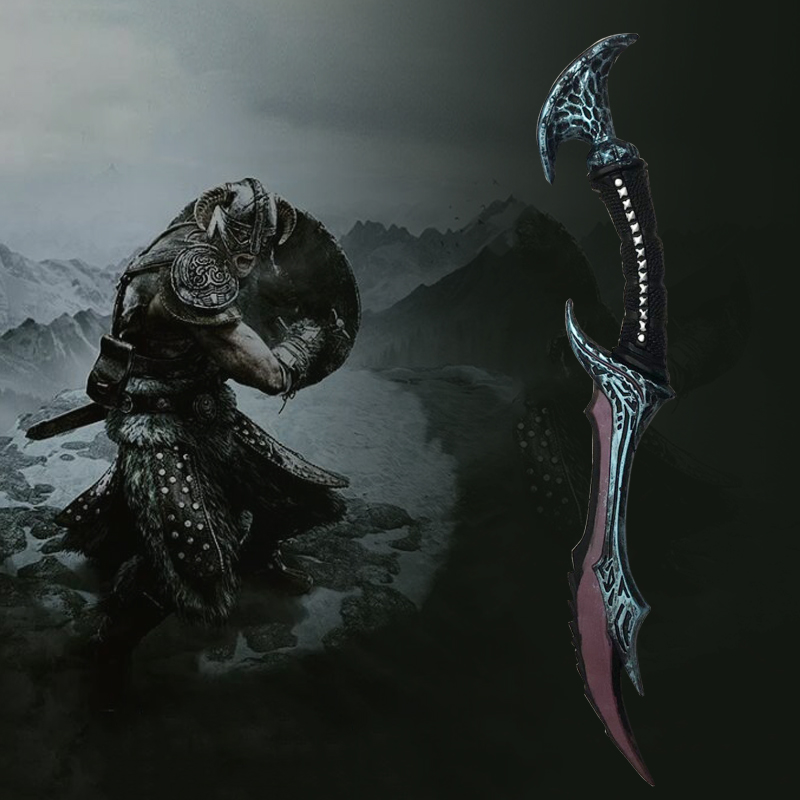 The ancient scroll 5COS sky demon sword PU weapon small toy sword children's sword model film and television exhibition props