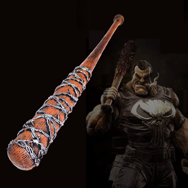 The Walking Dead COS Lucilnegan baseball bat PU1 to 1 film and television comic exhibition props simulation weapon model