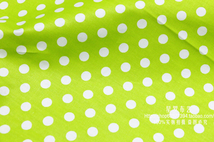 纯棉面料水玉点点圆点斜纹印花布料学生宿舍被套床单枕套全棉布料详情25