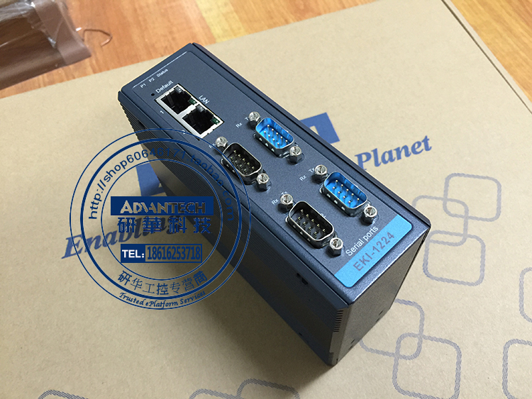 Research Wah EKI-1224 4 Port Modbus Data Gateway 4 Port Data Gateway EKI-1224-BE