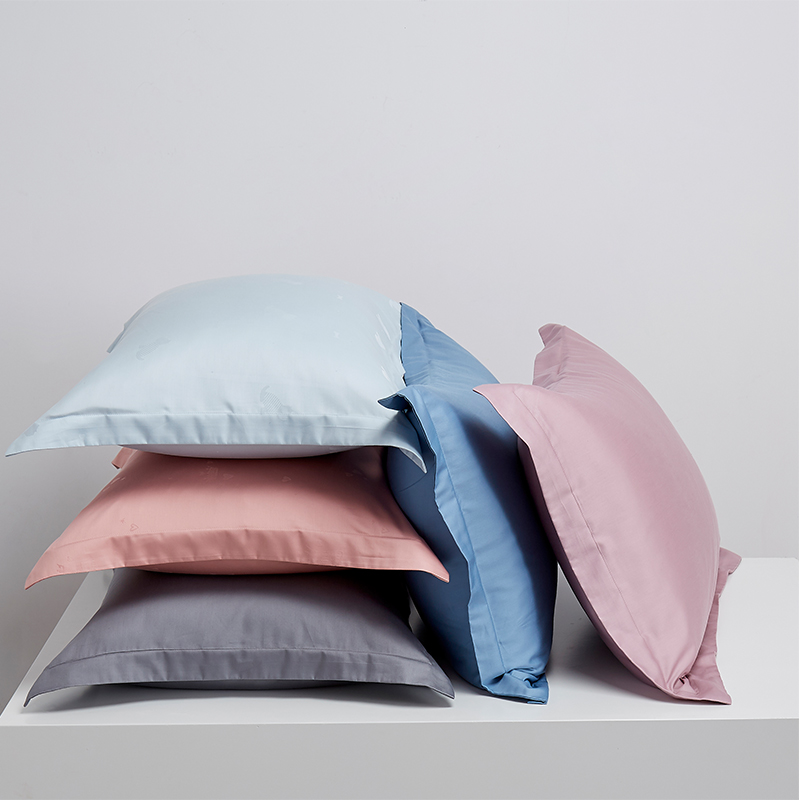 Full cotton pillowcase 60 pure cotton gon satin Modale Bamboo Fiber Single Home Pillowcase 48 * 74 pair of pure color