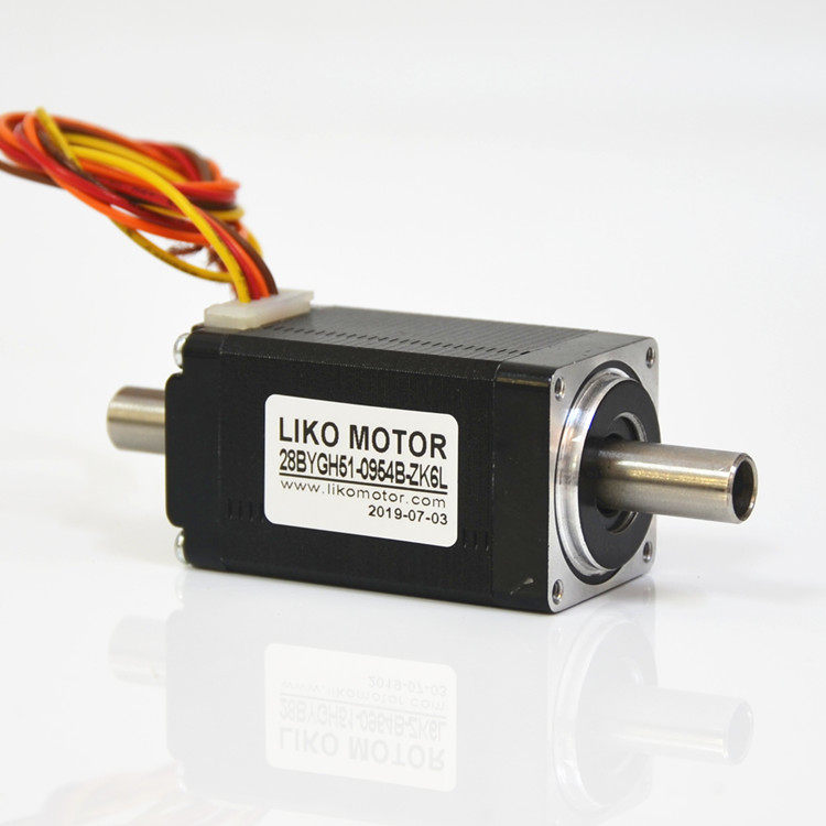 28 double-axis hollow macroporous diameter 6mm) 28 hollow shaft motor) Dual-axis hollow motor) Support customisation