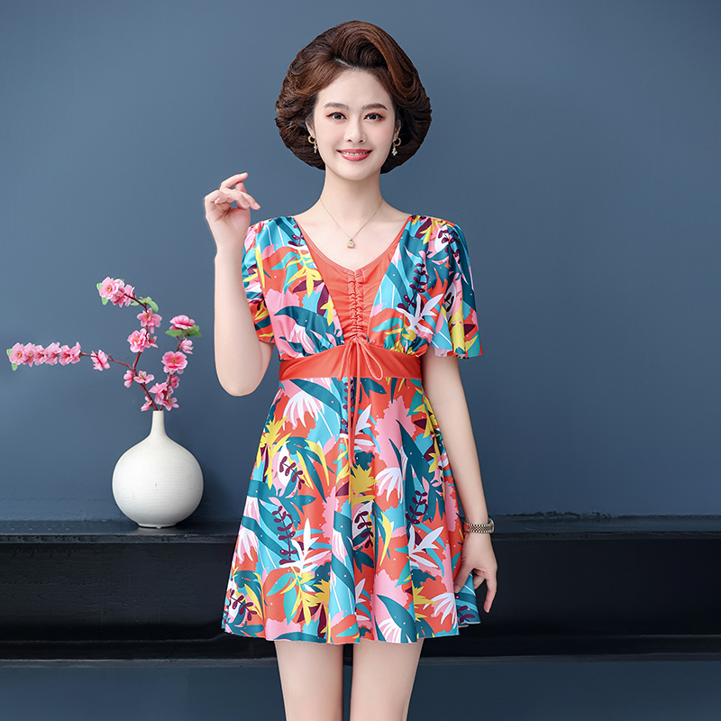 分体泳衣女2025新款：高级感绝美成人微胖女孩遮肉大码胖mm保守温泉必备泳装✨