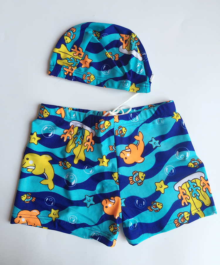 Trẻ em mới bơi quần trẻ em trẻ em trai trai boyshort quần bơi quần bơi hoạt hình đồ bơi áo bơi trẻ em