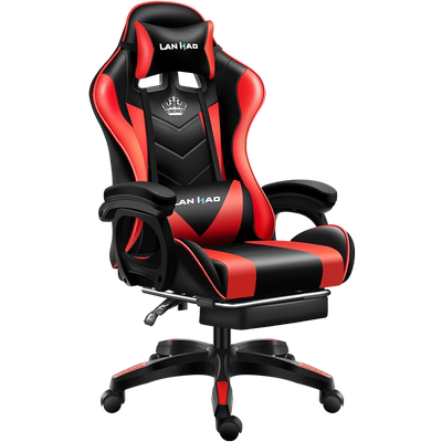 电脑椅家用办公可躺网吧主播游戏竞技椅按摩座椅子转椅电竞椅