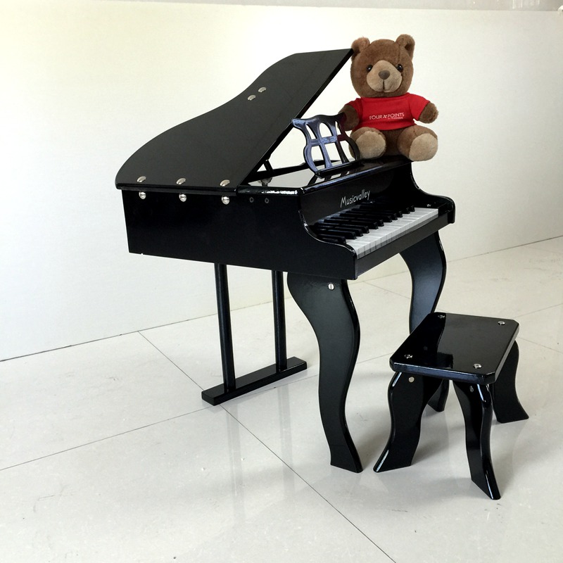 Chính hãng dufeng30 giáo dục sớm giáo dục nhỏ piano gỗ lật nhỏ piano âm nhạc đồ chơi quà tặng - Đồ chơi nhạc cụ cho trẻ em bộ trống đồ chơi cho bé
