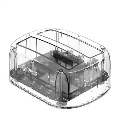 Orico Aruico 62239c3-c dual disk transparent copy external hard disk socket 2 5 3 5 inch disk Universal