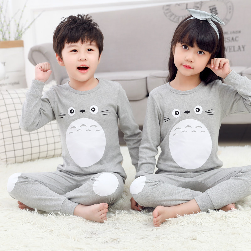 Đặt đồ lót nhiệt cho bé trai và bé gái đồ ngủ quần nhà máy trực tiếp cho bé trai mùa thu 2018 dịch vụ tại nhà mới đồ lót trẻ em