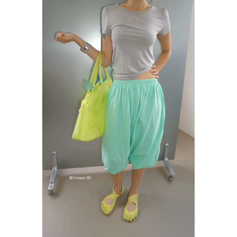 Unique Sei Korean Style Summer Dopamine Colorful Elastic Waist Slimming Versatile Jogger Sweatpants Casual Pants for Women Unique Sei Korean Style Summer Dopamine Colorful Elastic Waist Slimming Versatile Jogger Sweatpants Casual Pants for Women