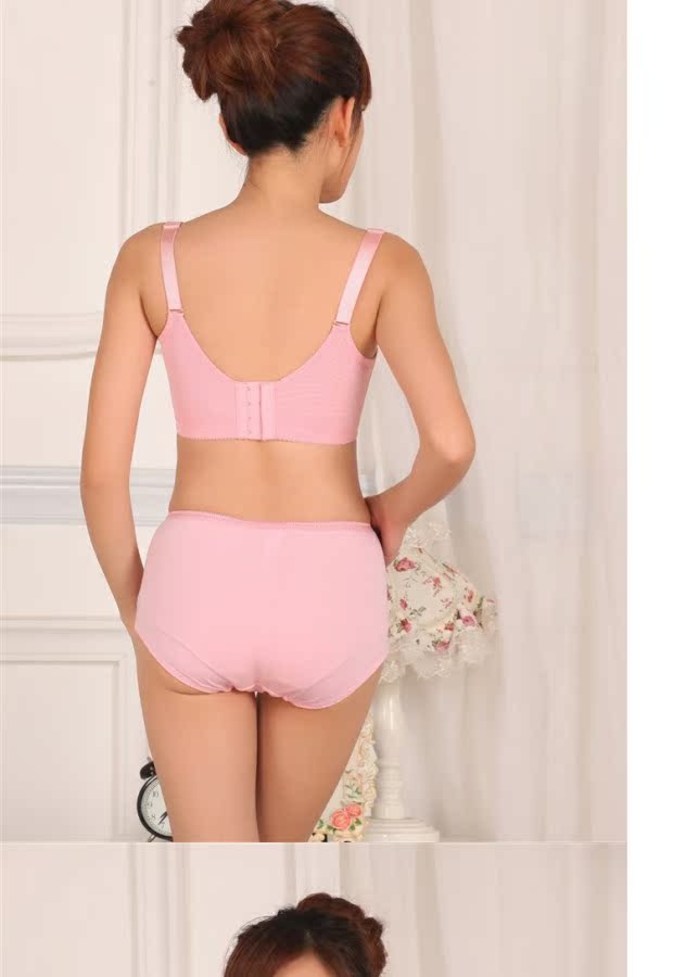 Thẩm mỹ viện không có miếng bọt biển áo ngực mỏng Bộ sưu tập khóa năm hàng sữa để thu thập kích thước lớn phụ nữ gợi cảm điều chỉnh đồ lót áo ngực