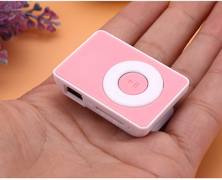 Mini clip clip MP3 với âm thanh siêu dễ thương học sinh học tiếng Anh chạy bài hát nghe nhạc mp3 - Trình phát TV thông minh thiết bị phát wifi 4g