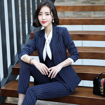 Suit suit womens formal British style 2021 spring and autumn new outfit temperament professional work clothes fashion two-piece set