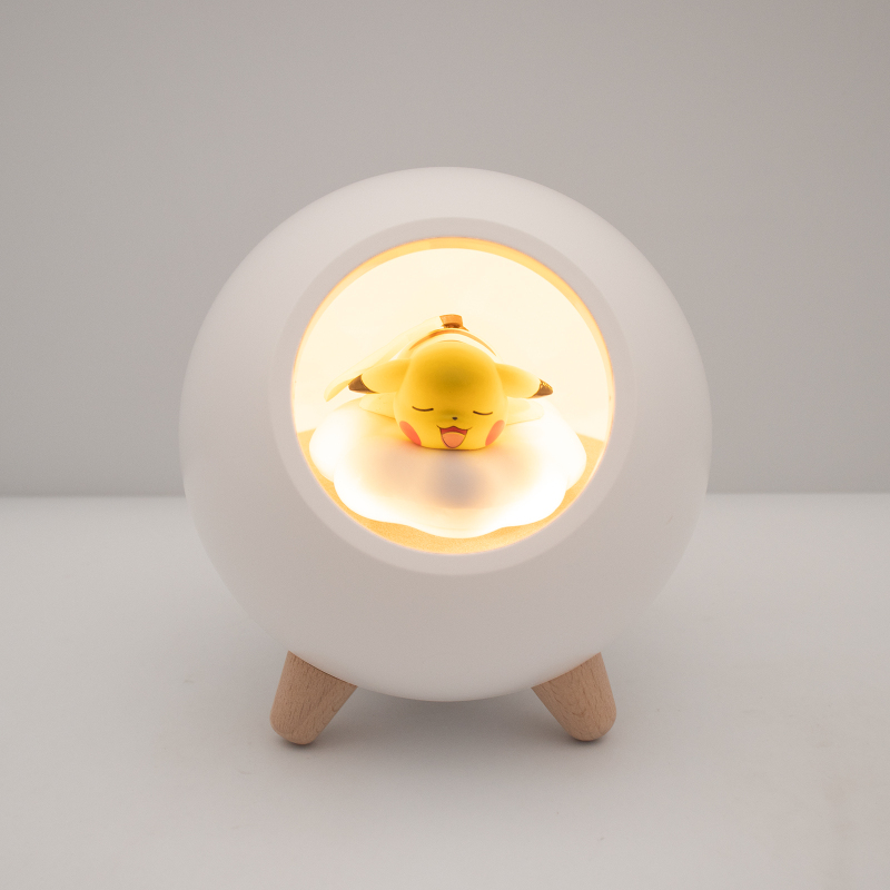 Pokémon Pikachu Night Light Figurine Peripheral Creative Rechargeable Ambient Light as a Birthday Gift for Girlfriend or Friend