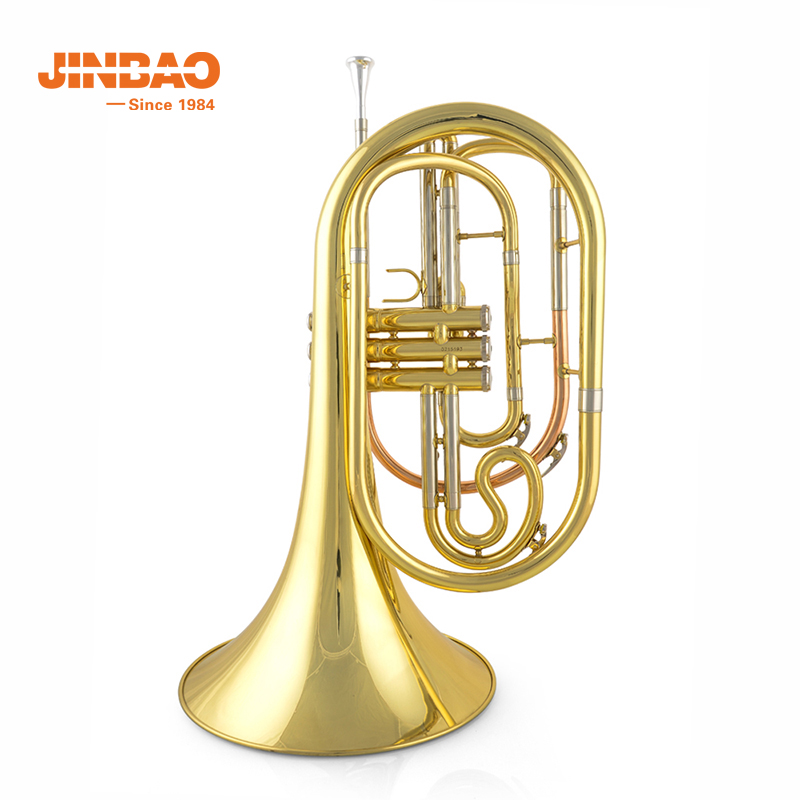 Jinbao ブランド JBMF-061 マーチングフレンチホルン B フラットリン銅管口
