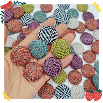 737 whole bag of Korean about 70 hemp small fragrance bag buckle diy leather band hairclip hair accessories accessories