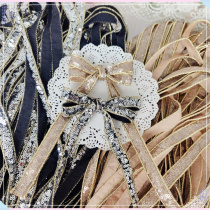 496 whole bundle of Korean version sequin with lace Diy butterfly knot hair accessories accessories accessories