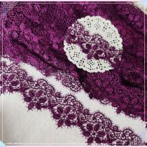 1287 whole bundle 22 yards deep purple good quality water soluble lace about 5 5 cm clothing handmade material