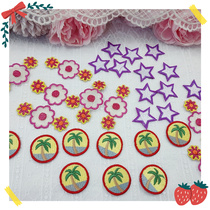 656 whole pack of 20 embroidered cloth stickers diy clothing curtains sheets hole patches