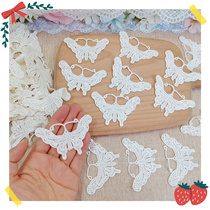 534 whole bag outside single about 80 white water soluble butterfly diy clothing curtain sheet hole patch