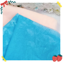 507 Orange blue Eurogo gauze fabric diy baby clothes accessories