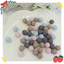 981 whole bag about 150 thousand bird grid cloth art hanging beads DIY hair accessories tassel handmade material